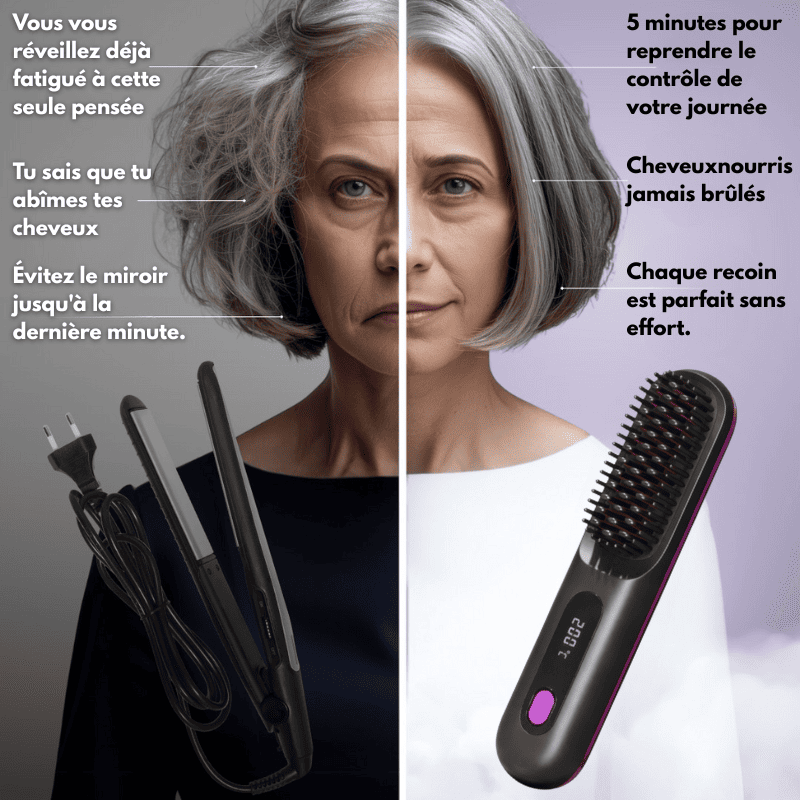 Mira - Brosse Lissante Portable