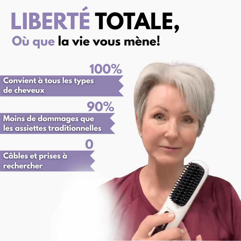 Mira - Brosse Lissante Portable